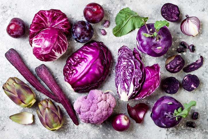 Eating purple foods has been linked to a variety of health benefits.